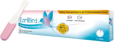 EARLIBIRD Schwangerschaftstest 1 St Teststreifen
