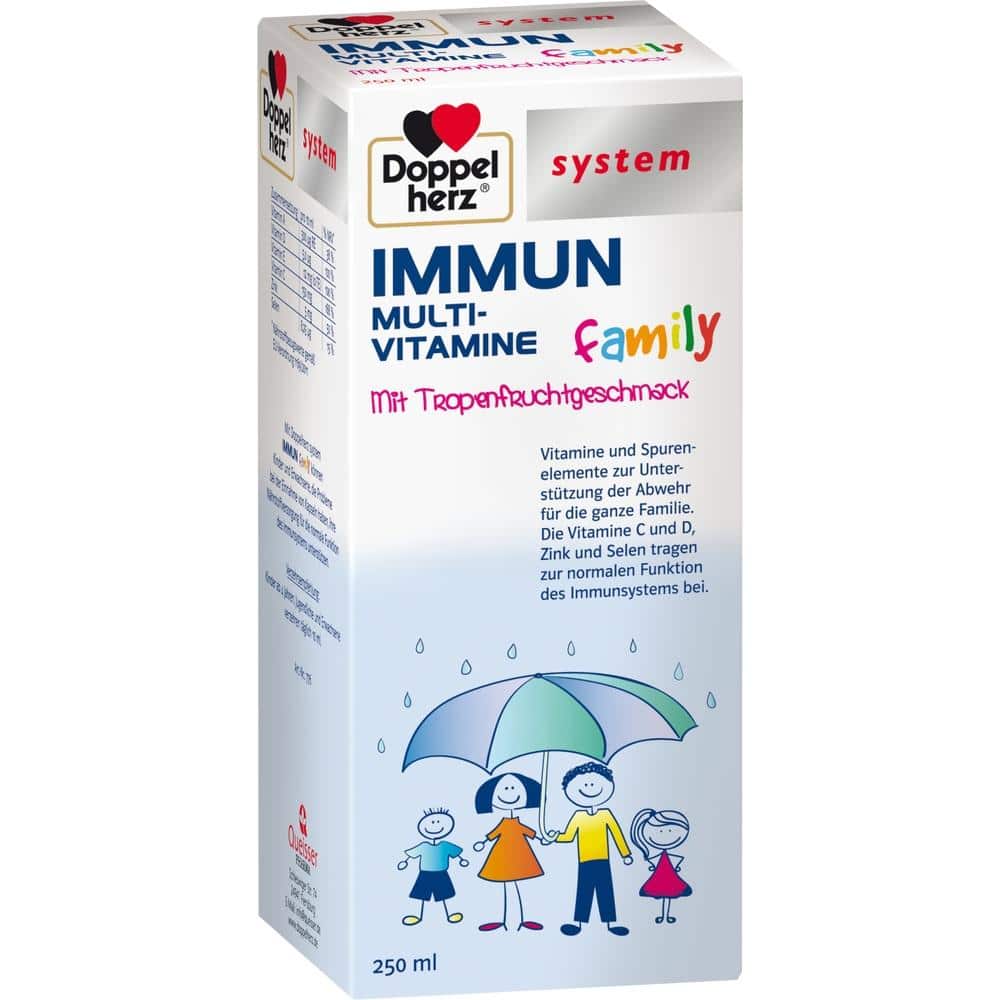 Doppelherz system IMMUN MULTIVITAMINE family 250 ml Flüssigkeit zum Einnehmen