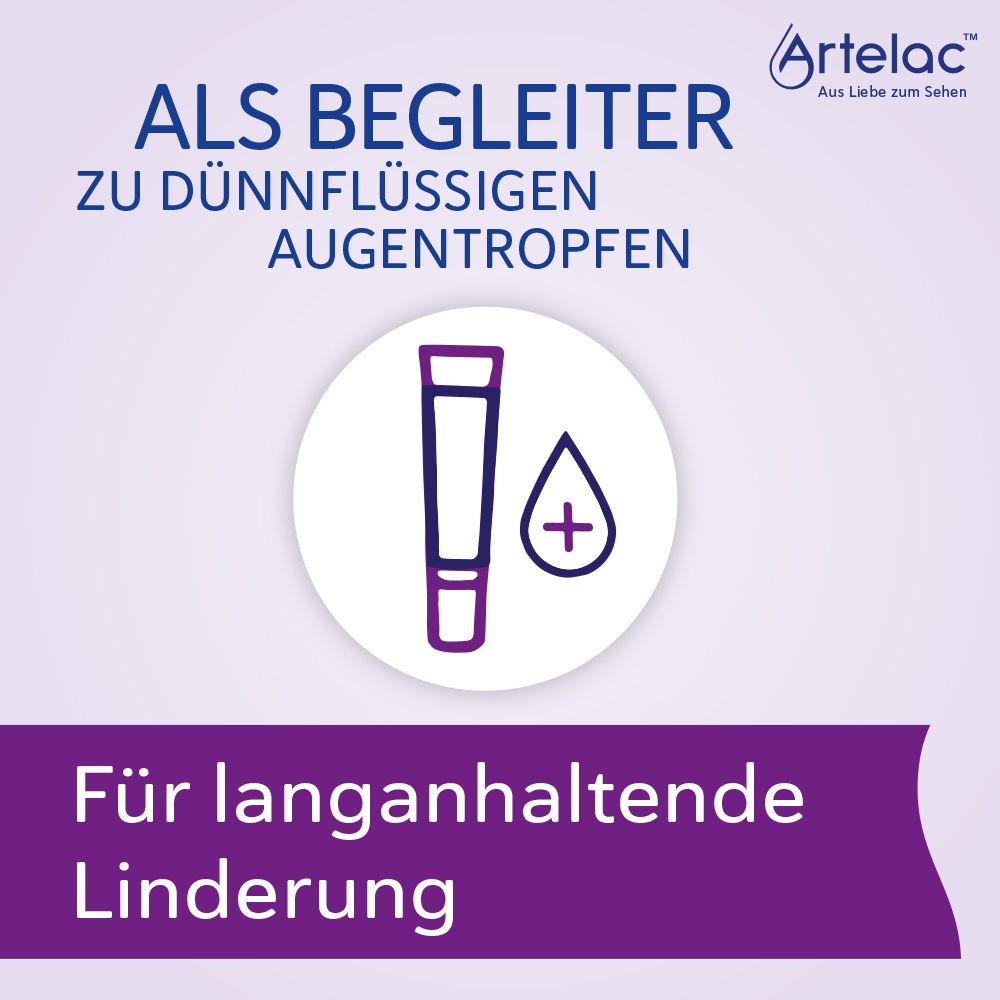Artelac Nighttime Gel Augengel - Augenbefeuchtung zur Nacht 3X10 g Augengel