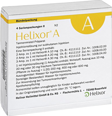 HELIXOR A Serienpackung II Ampullen 4X7 St Ampullen