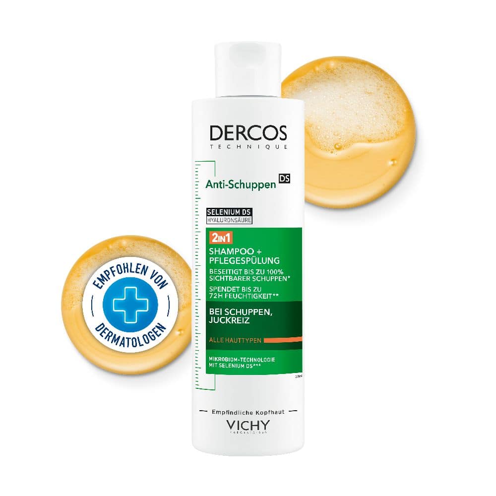 VICHY DERCOS Anti Schuppen 2in1 Shampoo + Conditioner 200 ml Shampoo