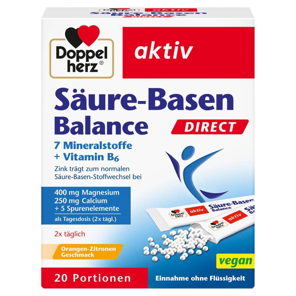 Doppelherz aktiv Säure-Basen Balance DIRECT  20 St Pellets