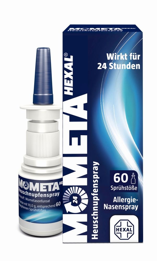 MometaHEXAL– Sprüh Deinen Heuschnupfen weg! Wirkstarkes Allergie-Nasenspray 10 g Nasenspray