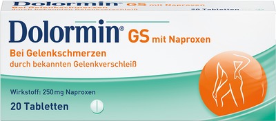 Dolormin GS mit Naproxen, Schmerztabletten bei Gelenkschmerzen,