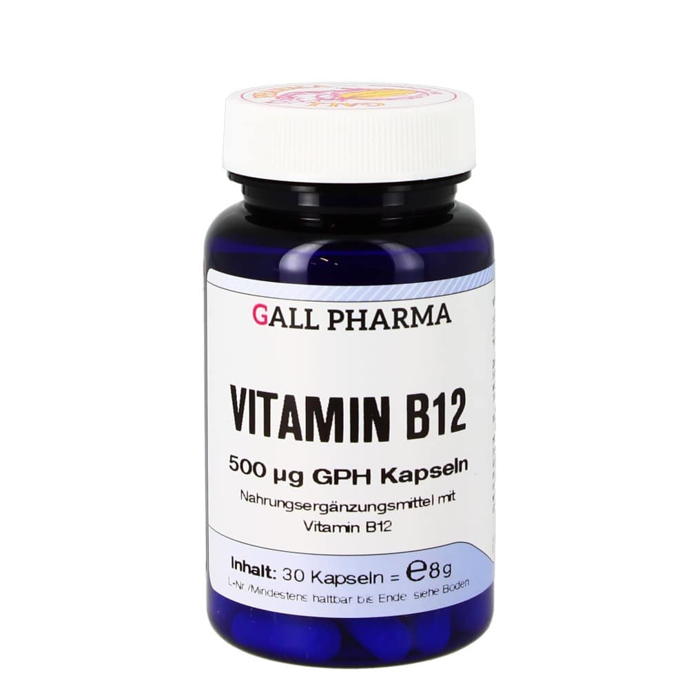 Vitamin B12 500µg GPH Kapseln 30 St Kapseln