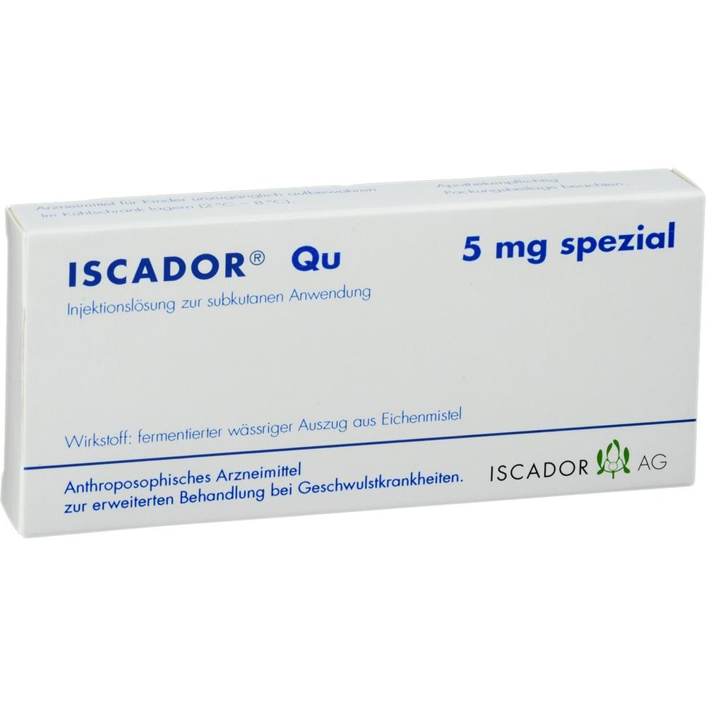 ISCADOR Qu 5 mg spezial Injektionslösung 7X1 ml Injektionslösung