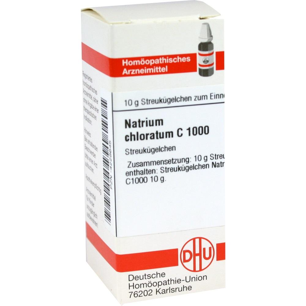 NATRIUM CHLORATUM C 1000 Globuli 10 g Globuli