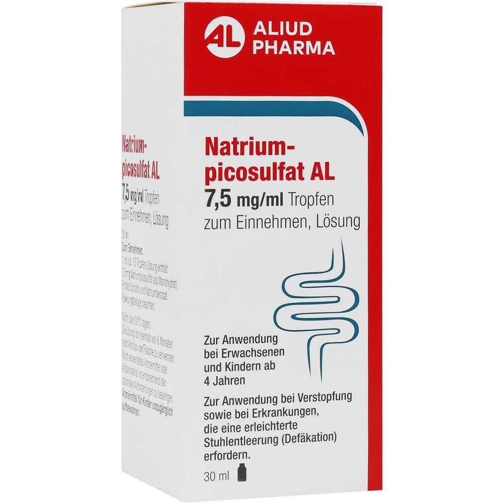Natriumpicosulfat AL 7,5mg/ml 30 ml Tropfen zum Einnehmen