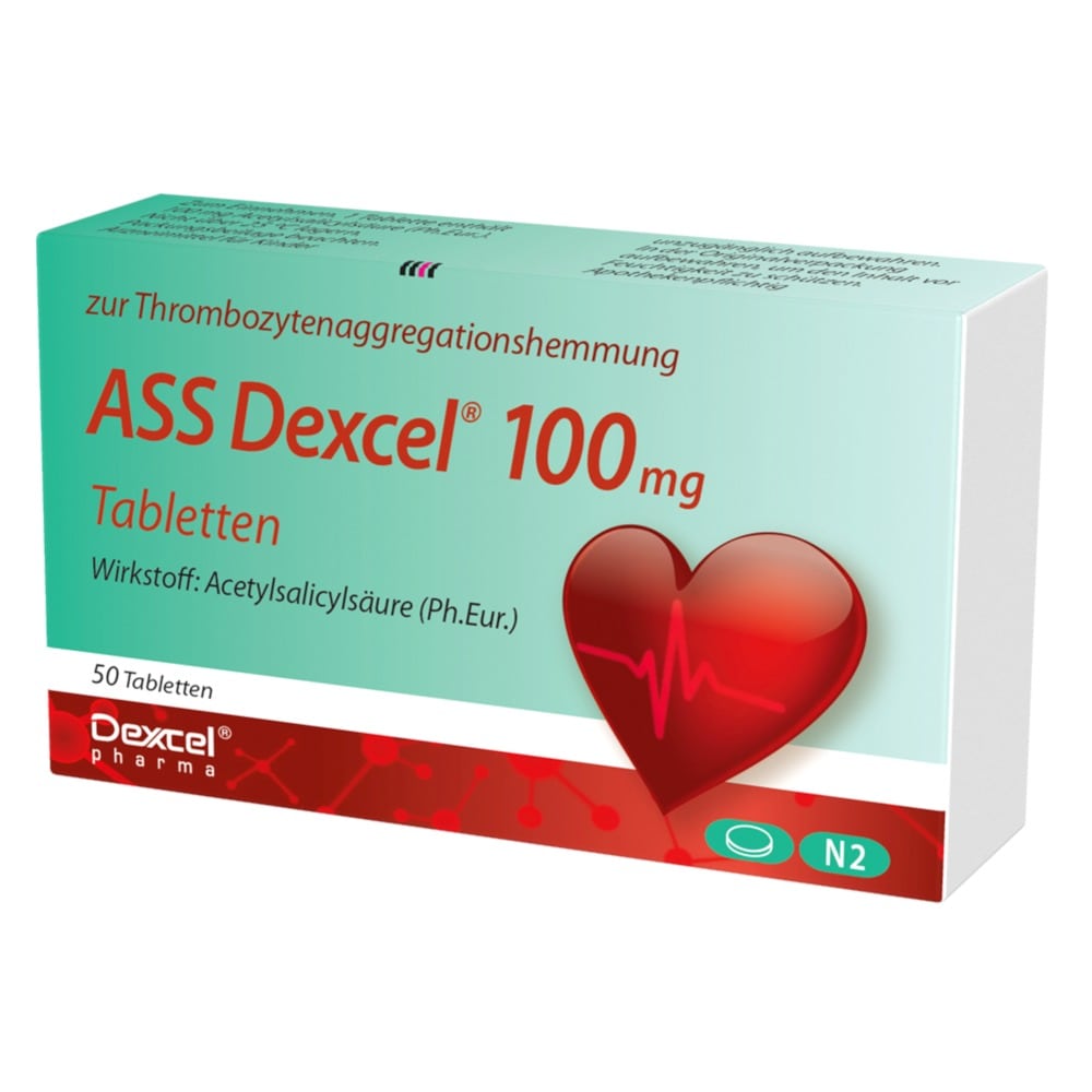 Ass Dexcel 100 Mg Tabletten  50 St Tabletten
