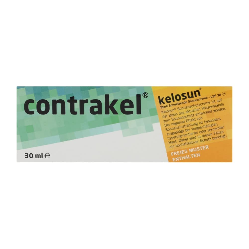 Contrakel Narbencreme mit Kelosun Sonnenschutz 30 ml Creme