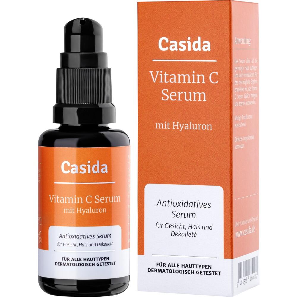Casida VITAMIN C SERUM+Hyaluron 30 ml Flüssigkeit