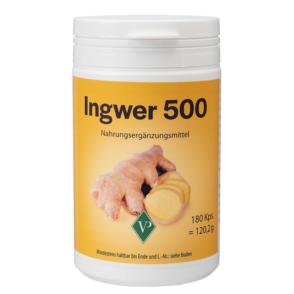 Ingwer 500 180 St Kapseln