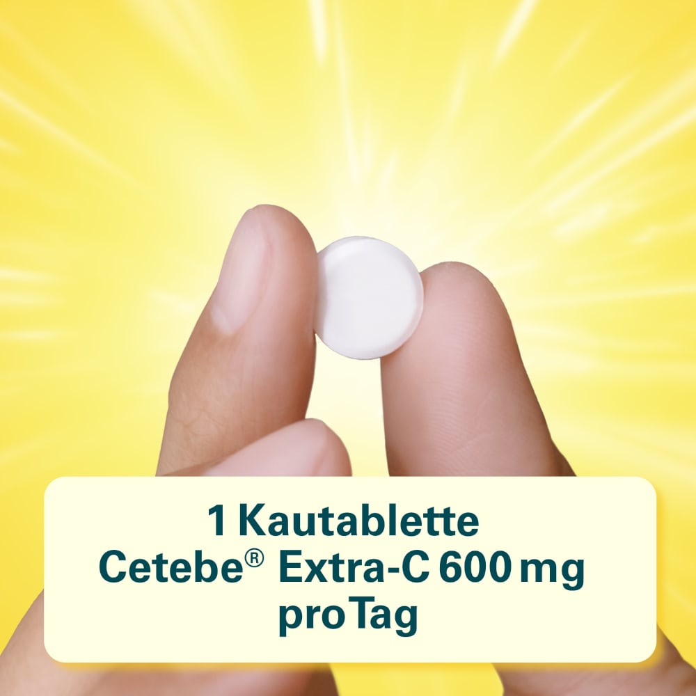 Cetebe Extra-C 600 mg 120 St Kautabletten