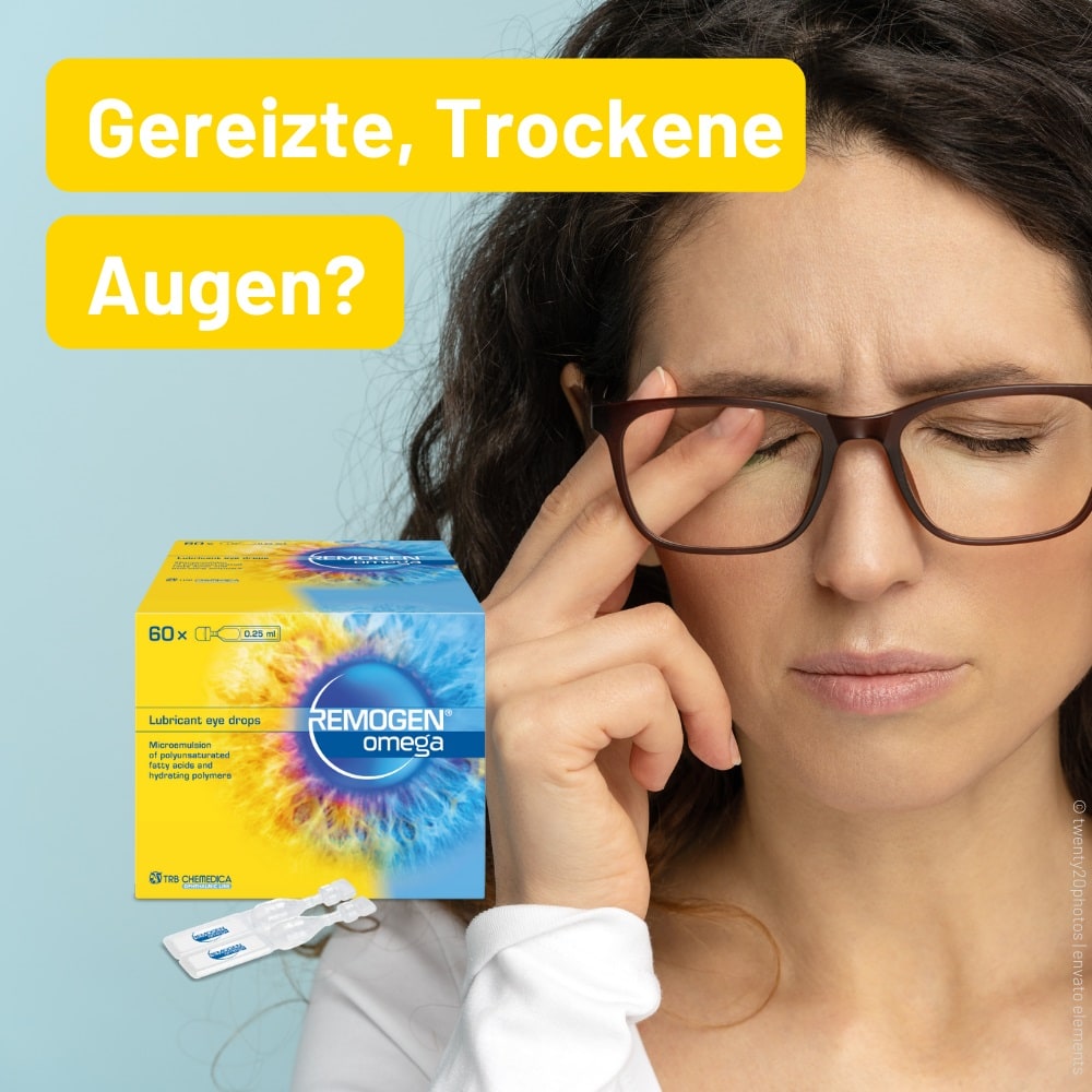 Remogen Omega Augentropfen 60X0.25 ml Augentropfen