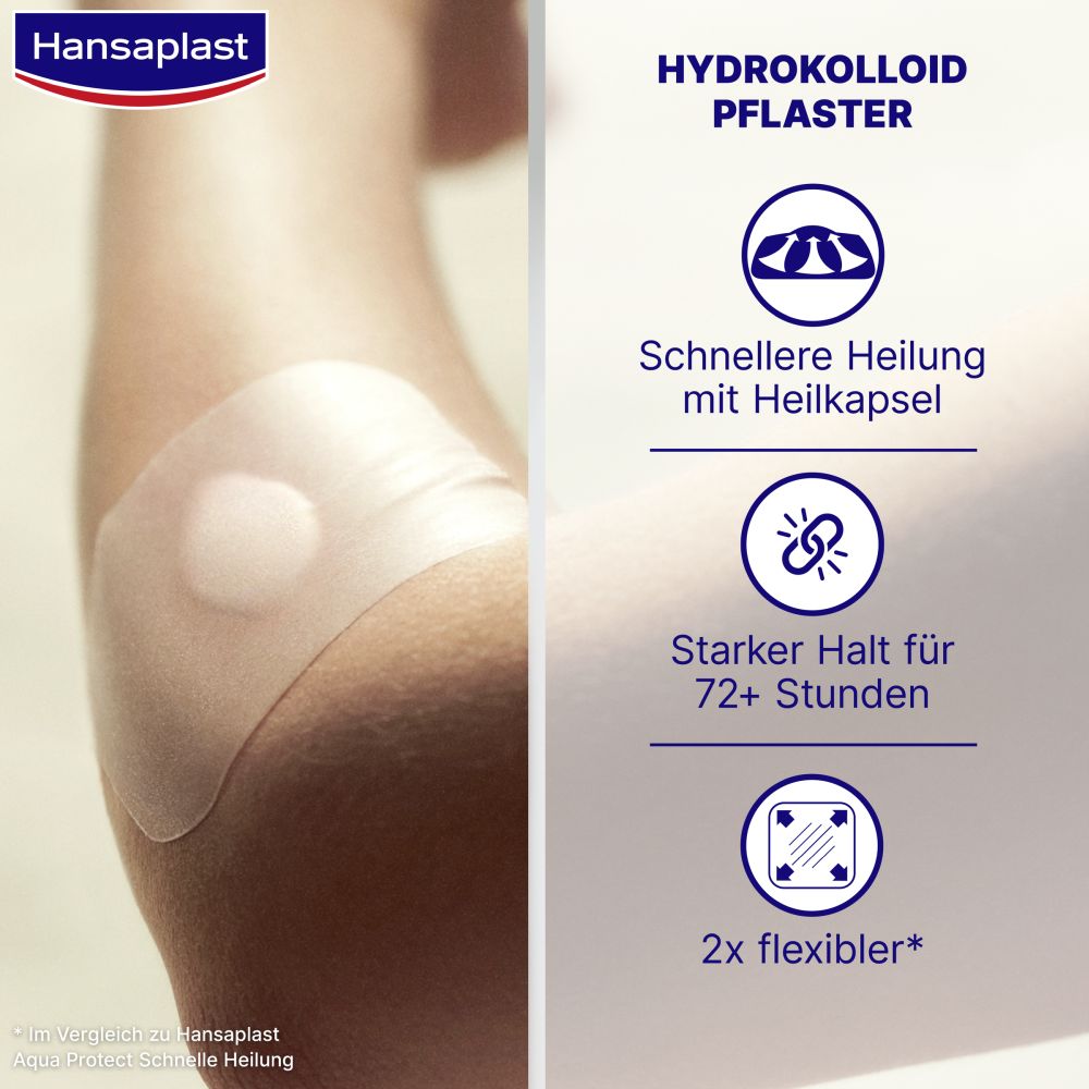 Hansaplast ZWEITE HAUT SCHUTZ GROSS 3 St Pflaster