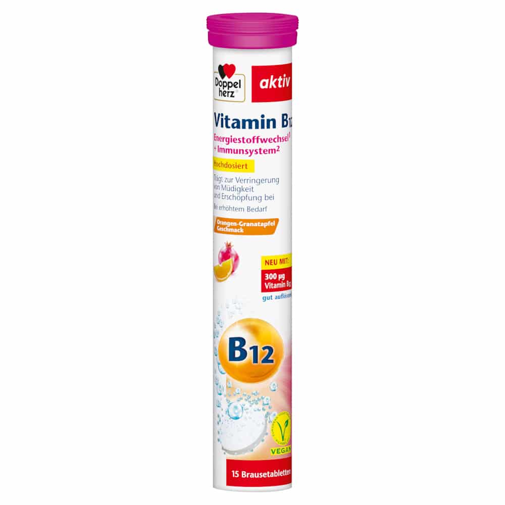 Doppelherz aktiv Vitamin B12 15 St Brausetabletten