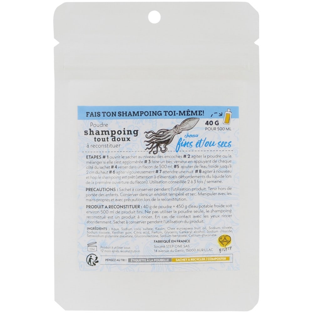 shampoing tout doux 40 g Pulver