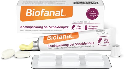 Biofanal Kombipackung bei Scheidenpilz 1 Packung Kombipackung
