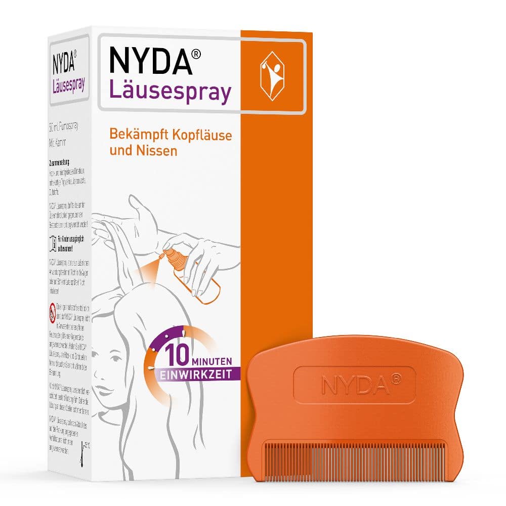 NYDA Läusespray gegen Kopfläuse & Nissen 50ml 50 ml Pumplösung