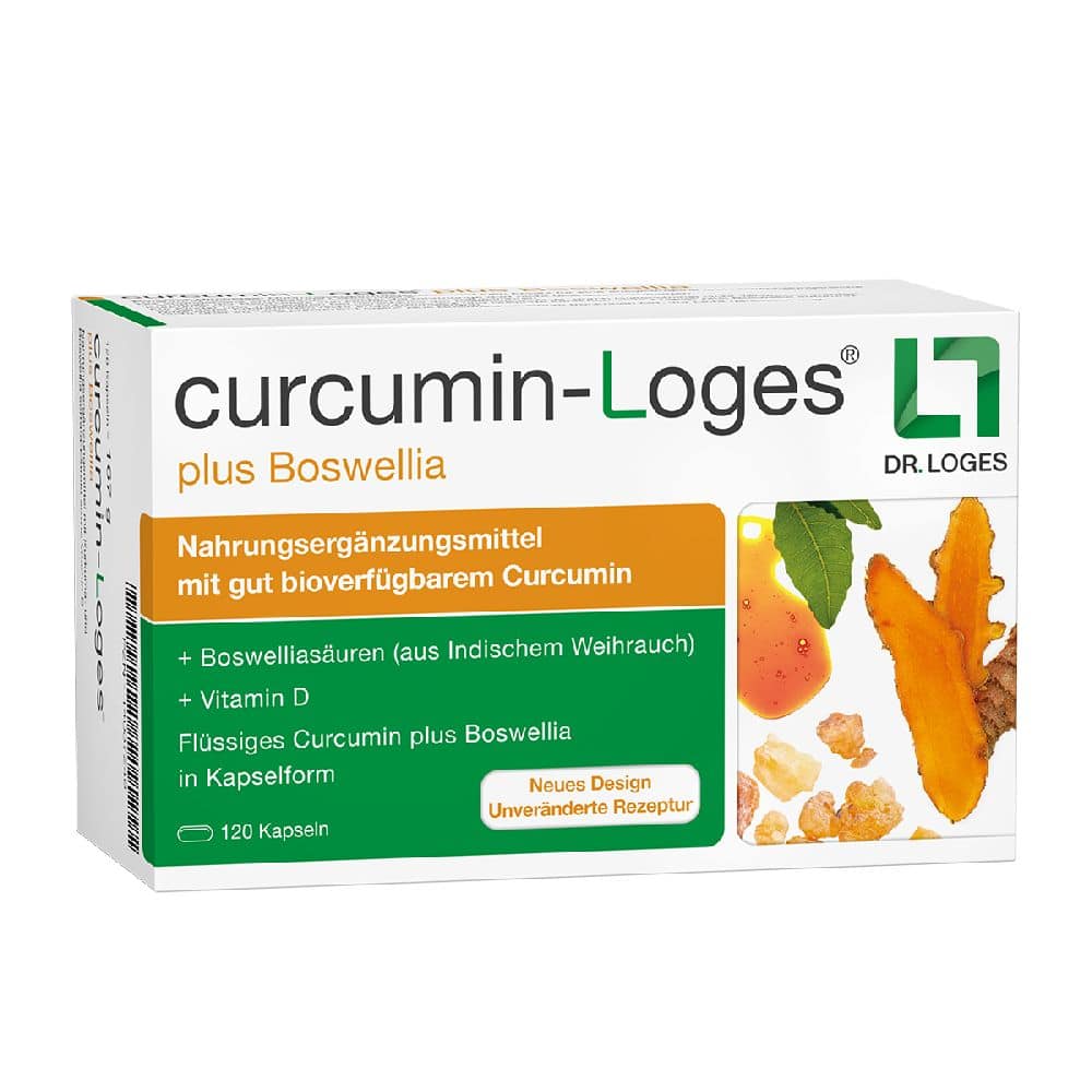 curcumin-Loges plus Boswellia 120 St Kapseln