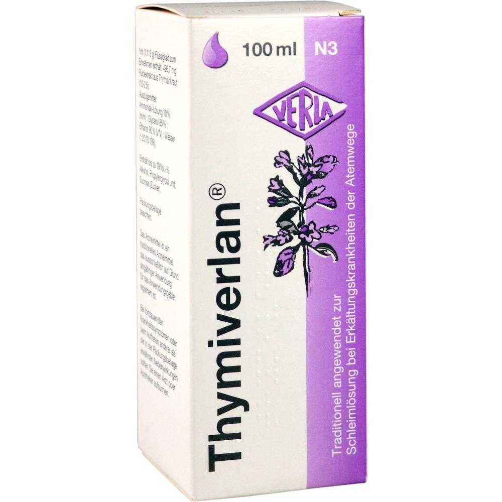 Thymiverlan Flüssigkeit Zum Einnehmen 100 ml Flüssigkeit zum Einnehmen