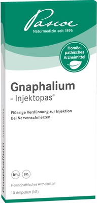 GNAPHALIUM INJEKTOPAS Ampullen 10 St Ampullen