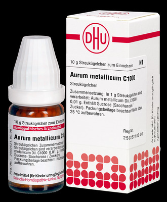AURUM METALLICUM C 1000 Globuli 10 g Globuli