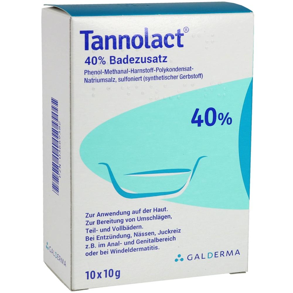 Tannolact 40% Badezusatz Beutel 10X10 g Bad