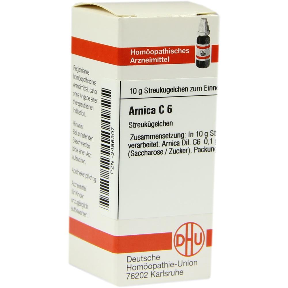 ARNICA C 6 Globuli 10 g Globuli