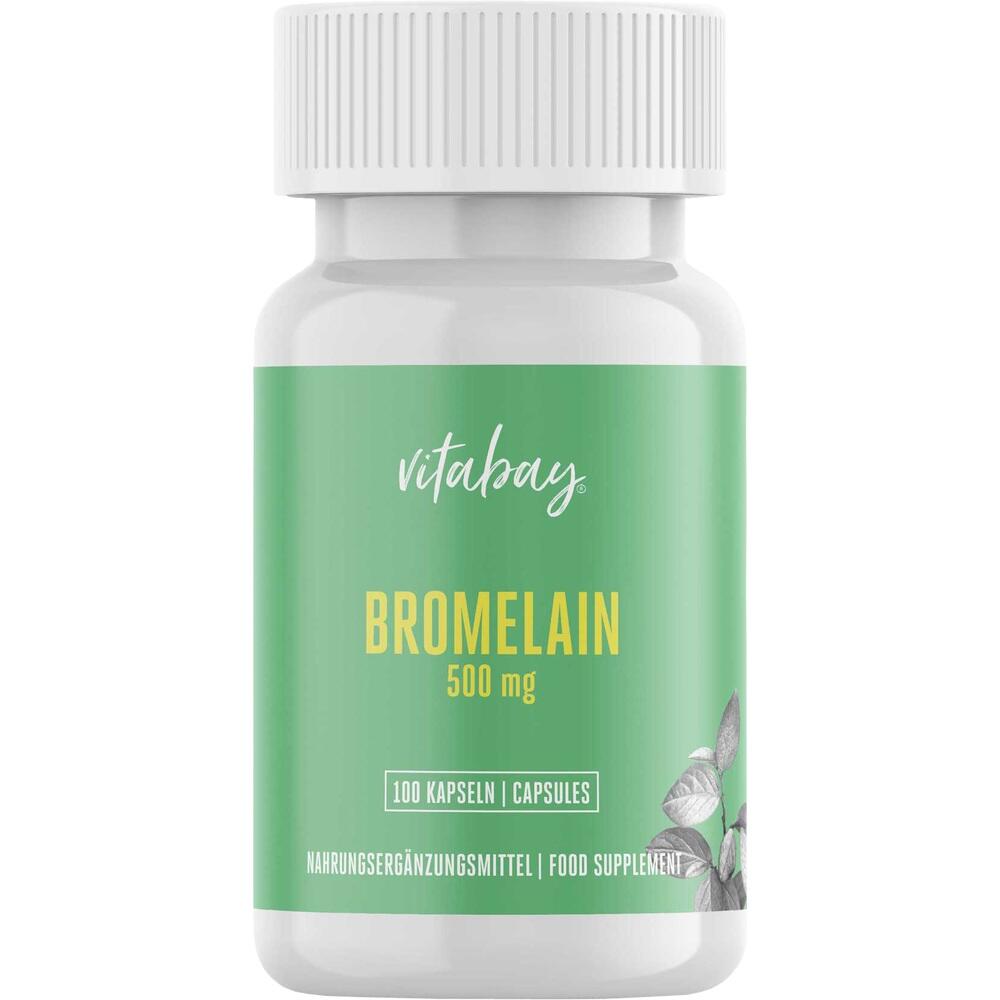 vitabay BROMELAIN 500mg 100 St Kapseln