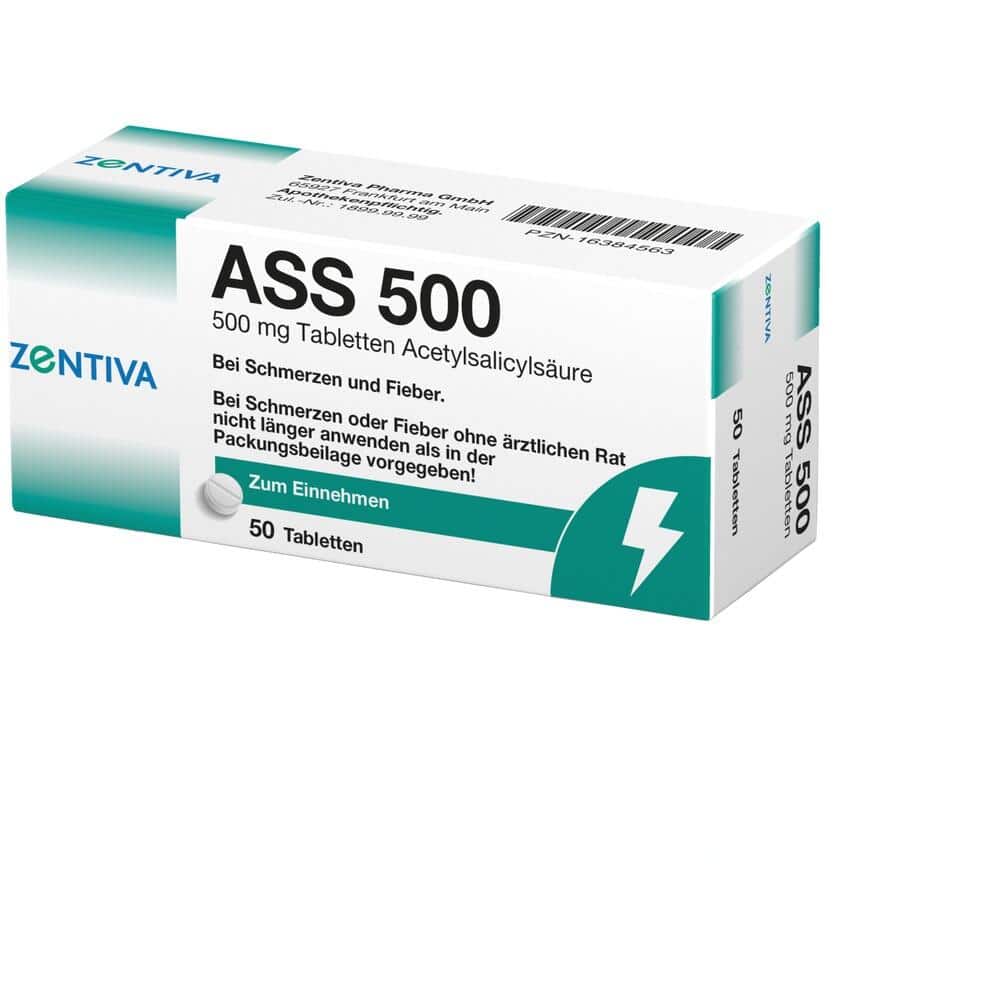 ASS 500 50 St Tabletten