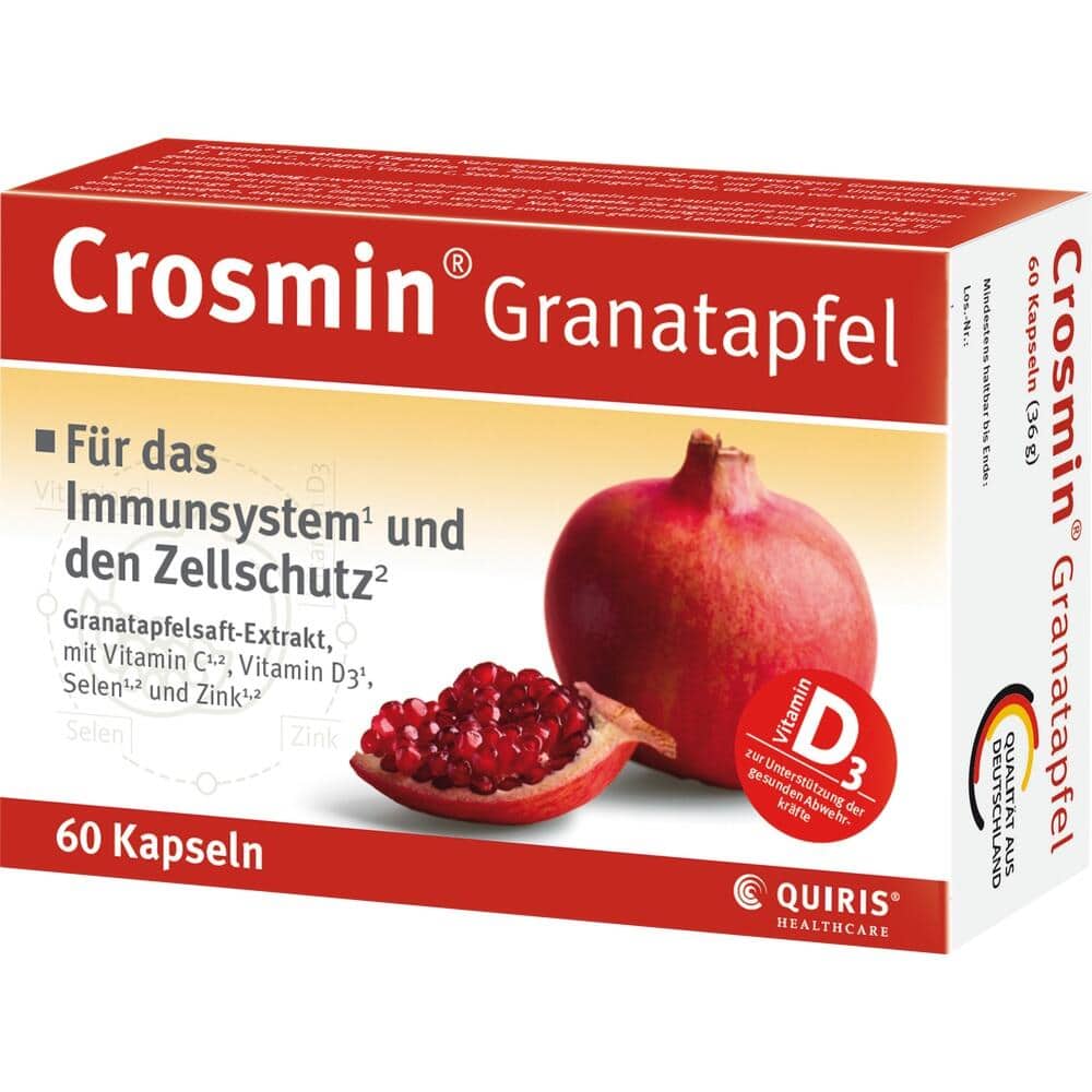 Crosmin Granatapfel 60 St Kapseln
