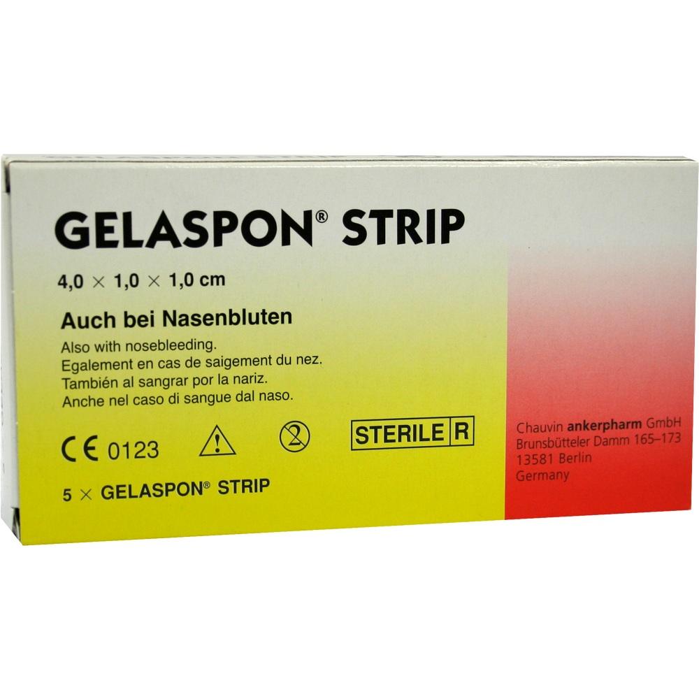 GELASPON Strip 4x1x1 cm Streifen 5 St Streifen