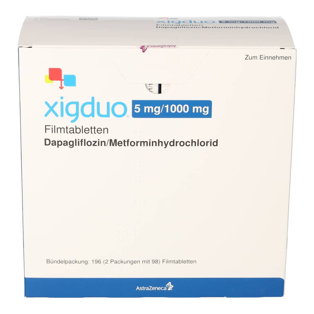 XIGDUO 5 mg/1000 mg  196 St Filmtabletten