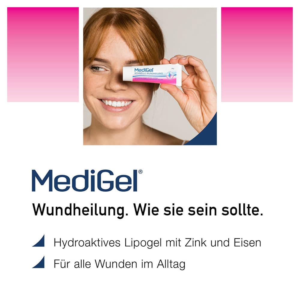 MediGel SCHNELLE WUNDHEILUNG 50 g Gel MediGel SCHNELLE WUNDHEILUNG 50 g Gel
