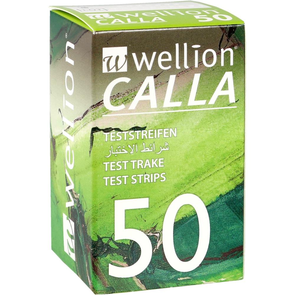WELLION CALLA Blutzuckerteststreifen 50 St Teststreifen