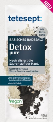 TETESEPT basisches Badesalz Detox pure 45 g Bad