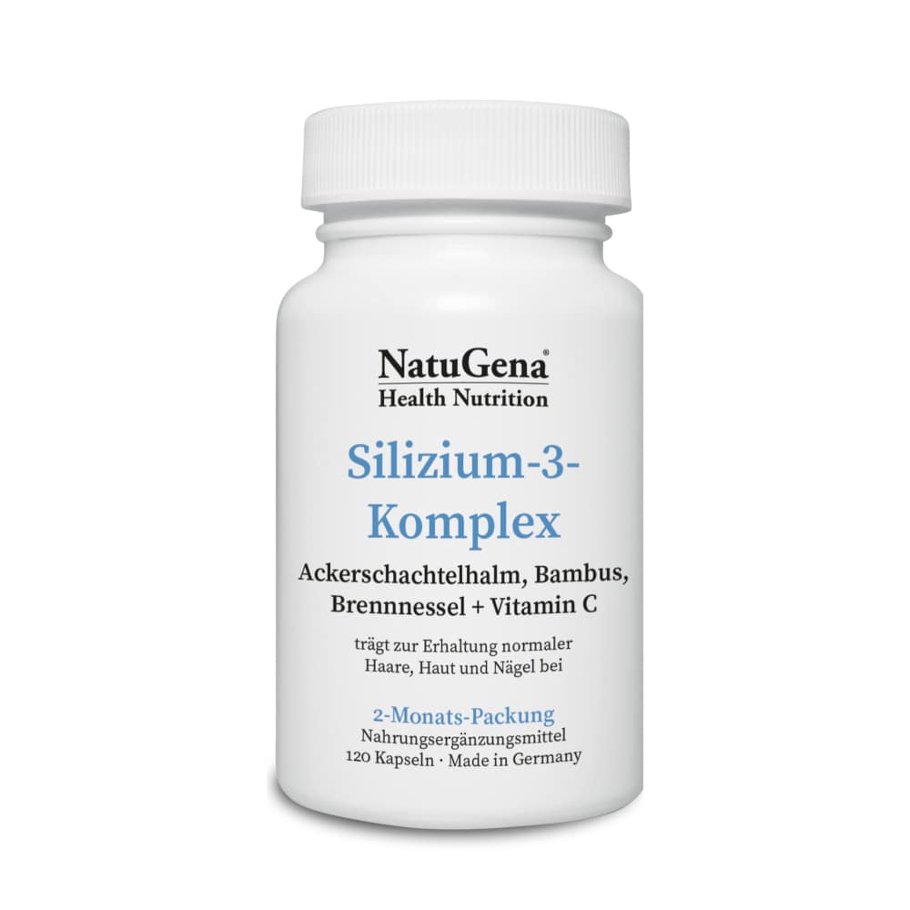 NatuGena Silizium-3-Komplex 120 St Kapseln