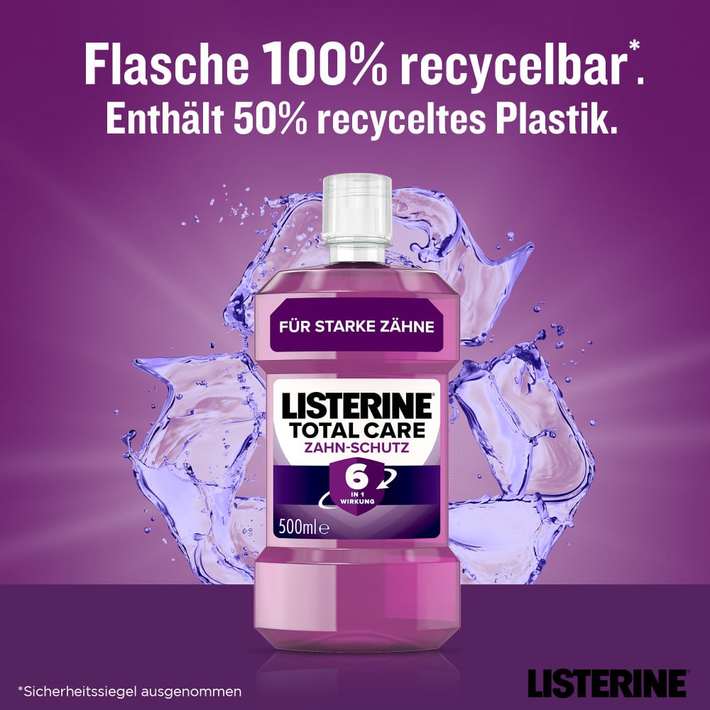 LISTERINE Total Care Zahn-Schutz  500 ml Lösung