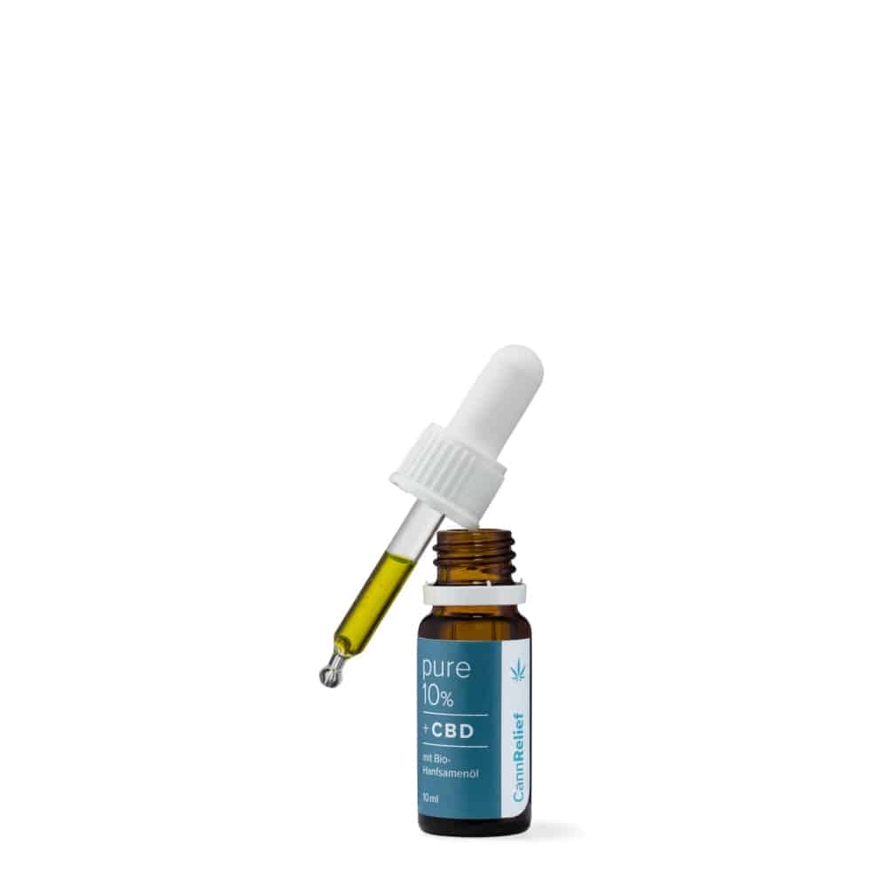 CannRelief pure 10% + CBD 10 ml Öl