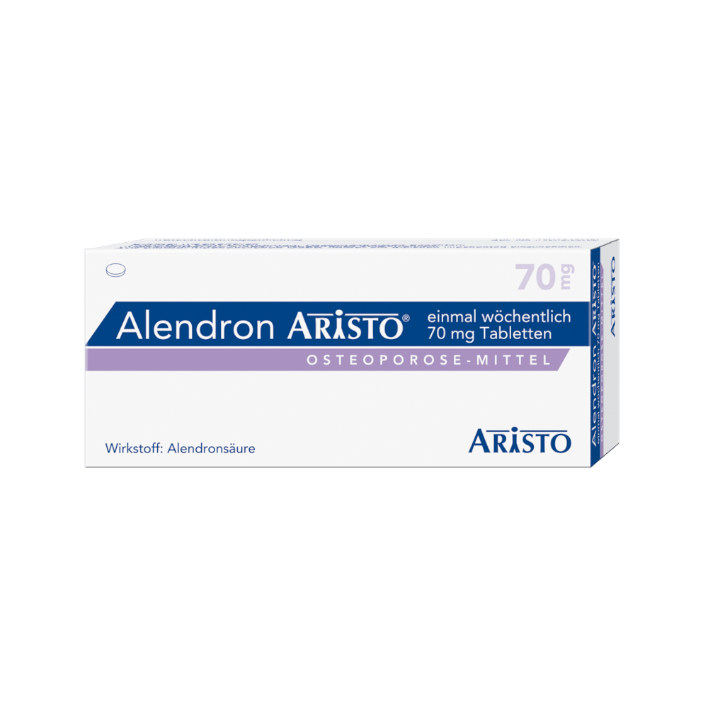 Alendron Aristo einmal wöchentlich 70mg 4 St Tabletten