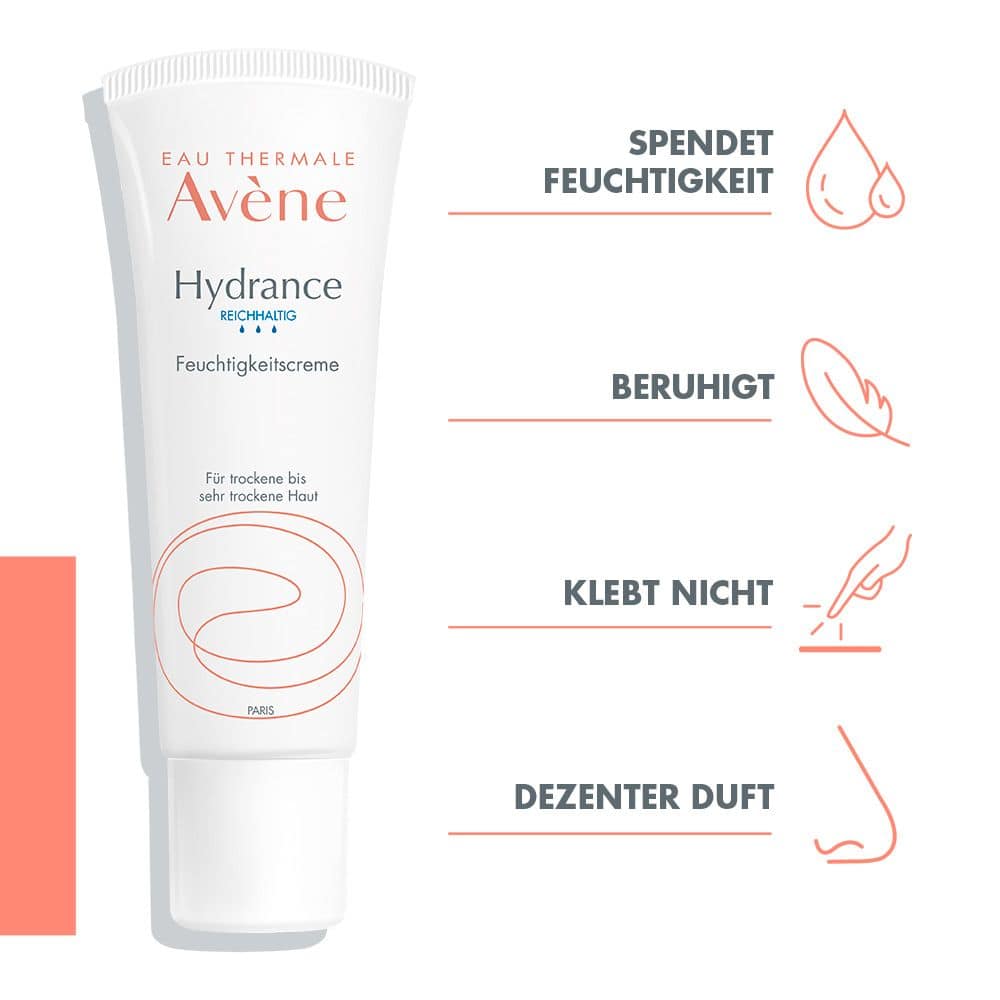 Avène Hydrance reichhaltige Feuchtigkeitscreme 40 ml Creme