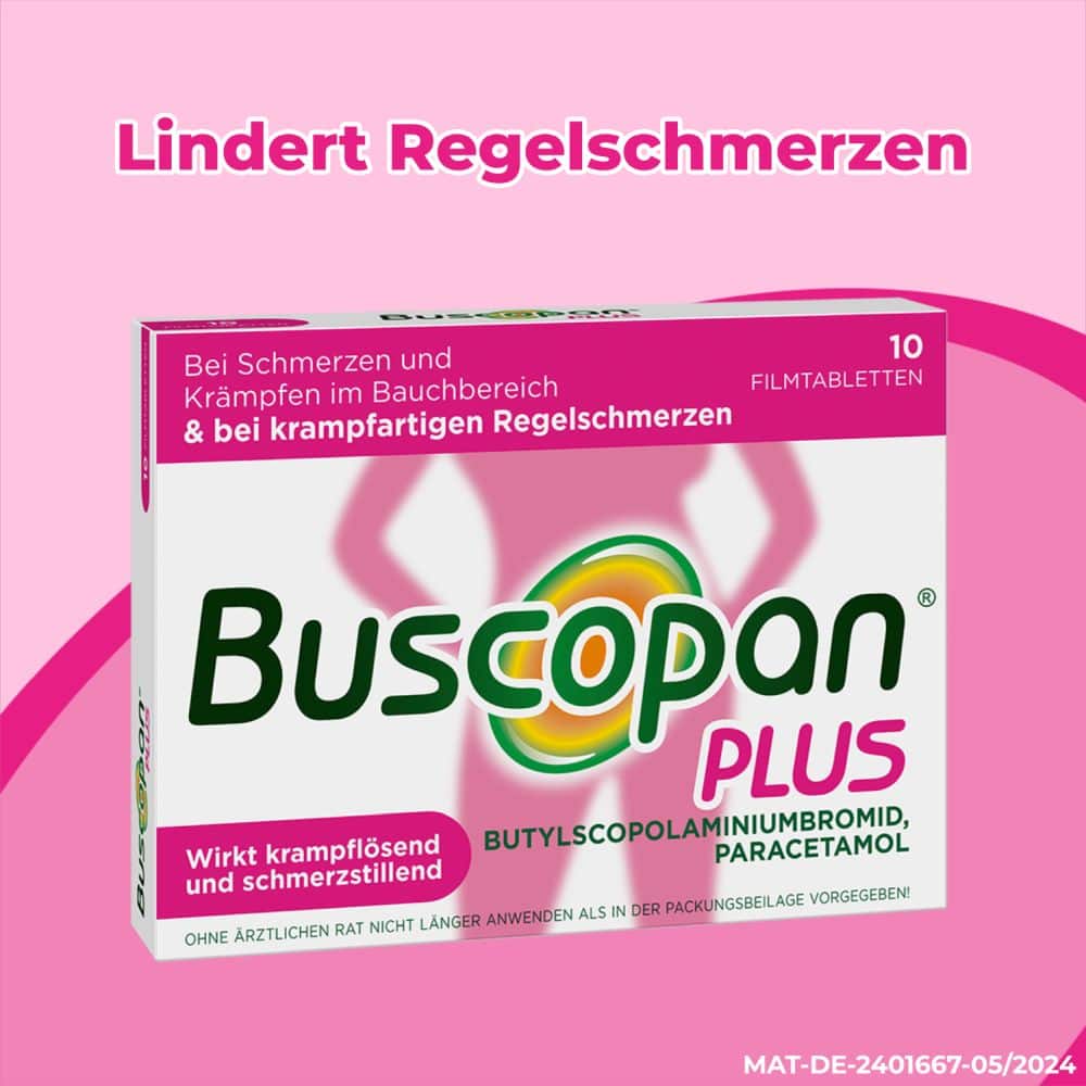 Buscopan PLUS  10 St Filmtabletten