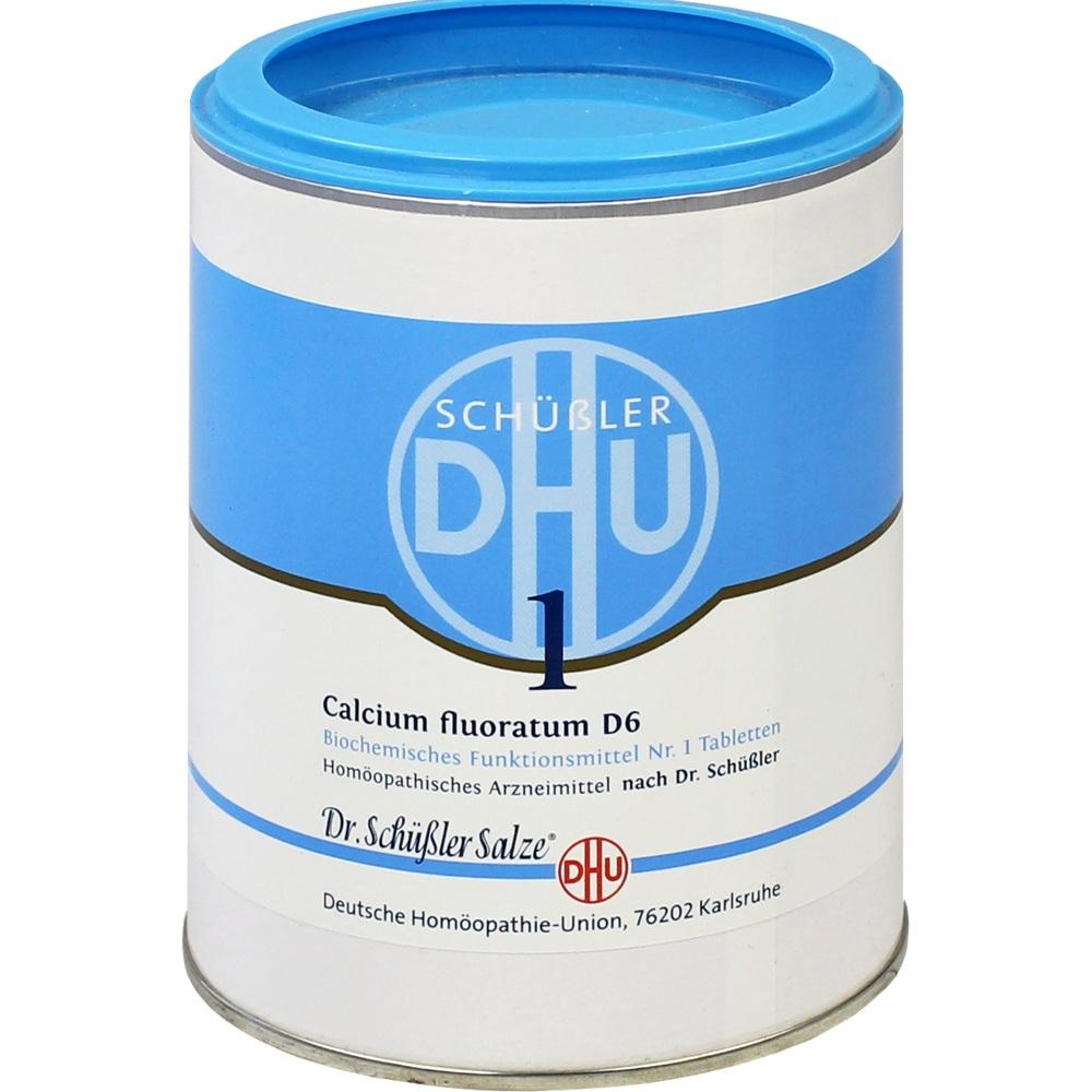 DHU Schüssler-Salz Nr. 1 Calcium fluoratum D 6  1000 St Tabletten