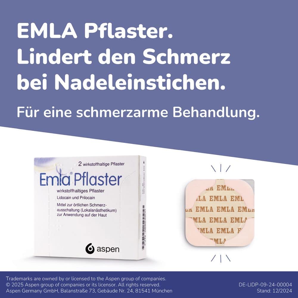 EMLA Pflaster 20 St Pflaster EMLA Pflaster 20 St Pflaster
