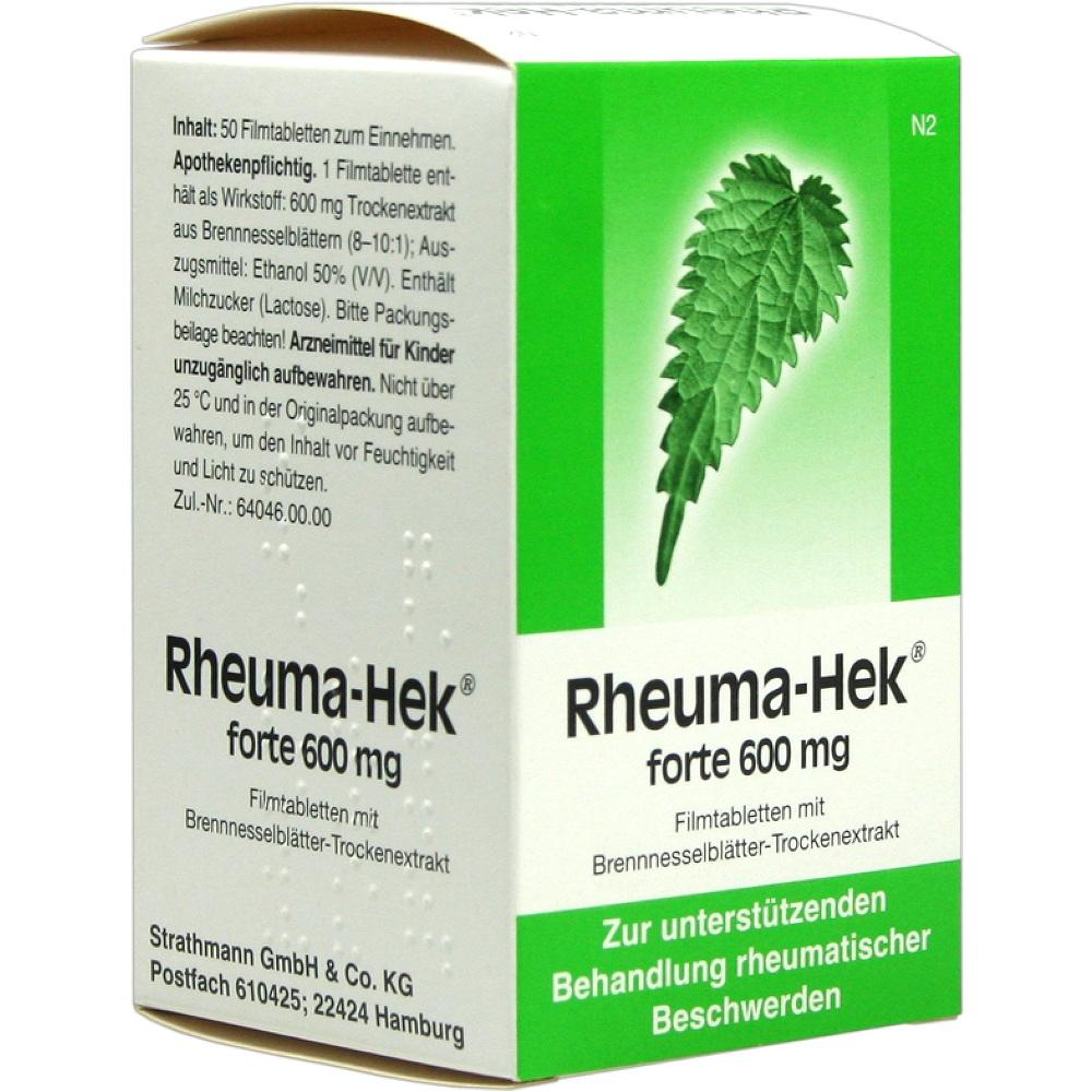 Rheuma-Hek forte 600mg 50 St Filmtabletten