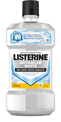 LISTERINE Advanced White Tägliche Mundspülung 600 ml Lösung LISTERINE Advanced White Tägliche Mundspülung 600 ml Lösung