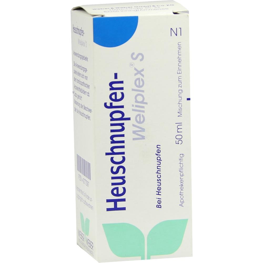 HEUSCHNUPFEN Weliplex S Tropfen zum Einnehmen 50 ml Mischung