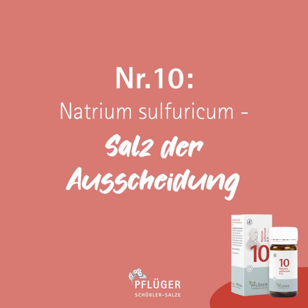 Schüßler-Salz Nr. 10 Natrium sulfuricum D6 100 ml Tropfen