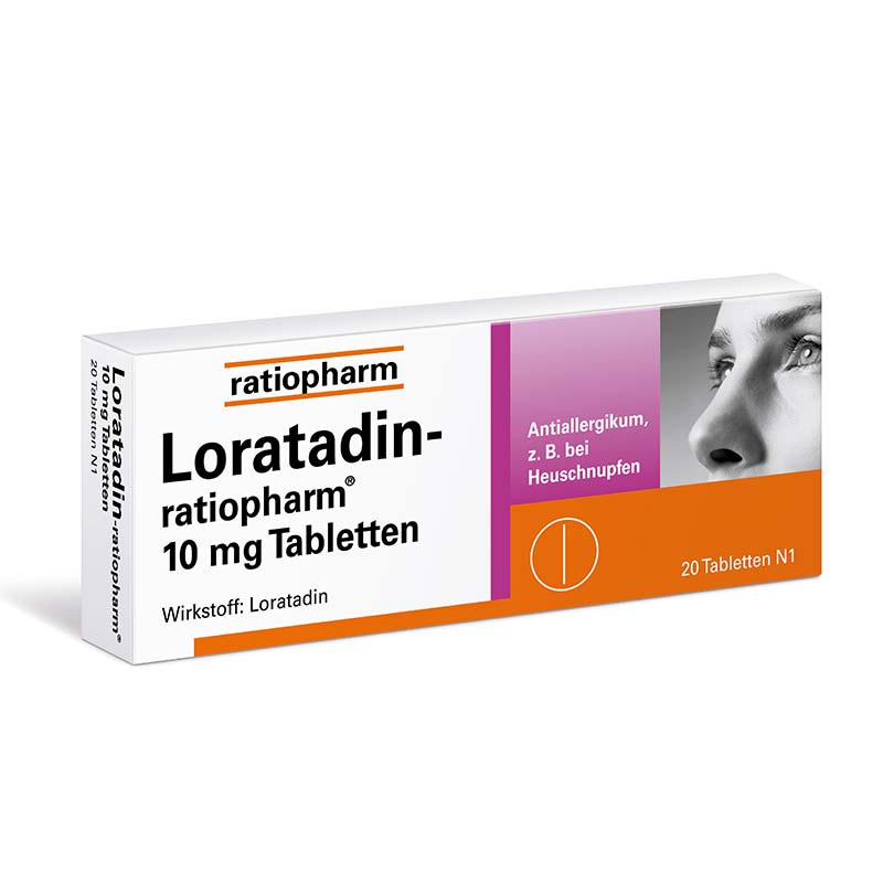 Loratadin-ratiopharm 10 mg 20 St Tabletten